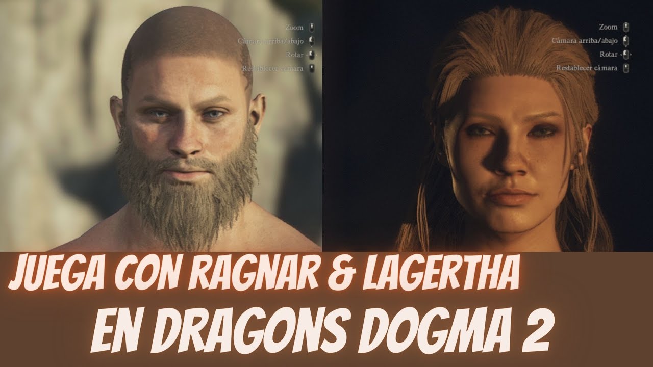 Juega con RAGNAR & LAGERTHA🔥 Los VIKINGOS invaden Dragon´s Dogma 2