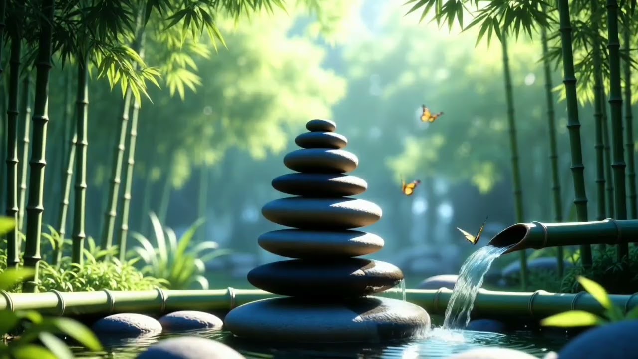 Deep Sleep Music with Relaxing Nature Waterfall | Meditation, Insomnia Help & Total Body Relaxation
