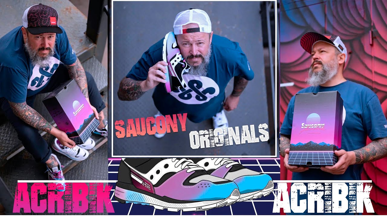 Первая коллаборация Saucony Originals и Acribik