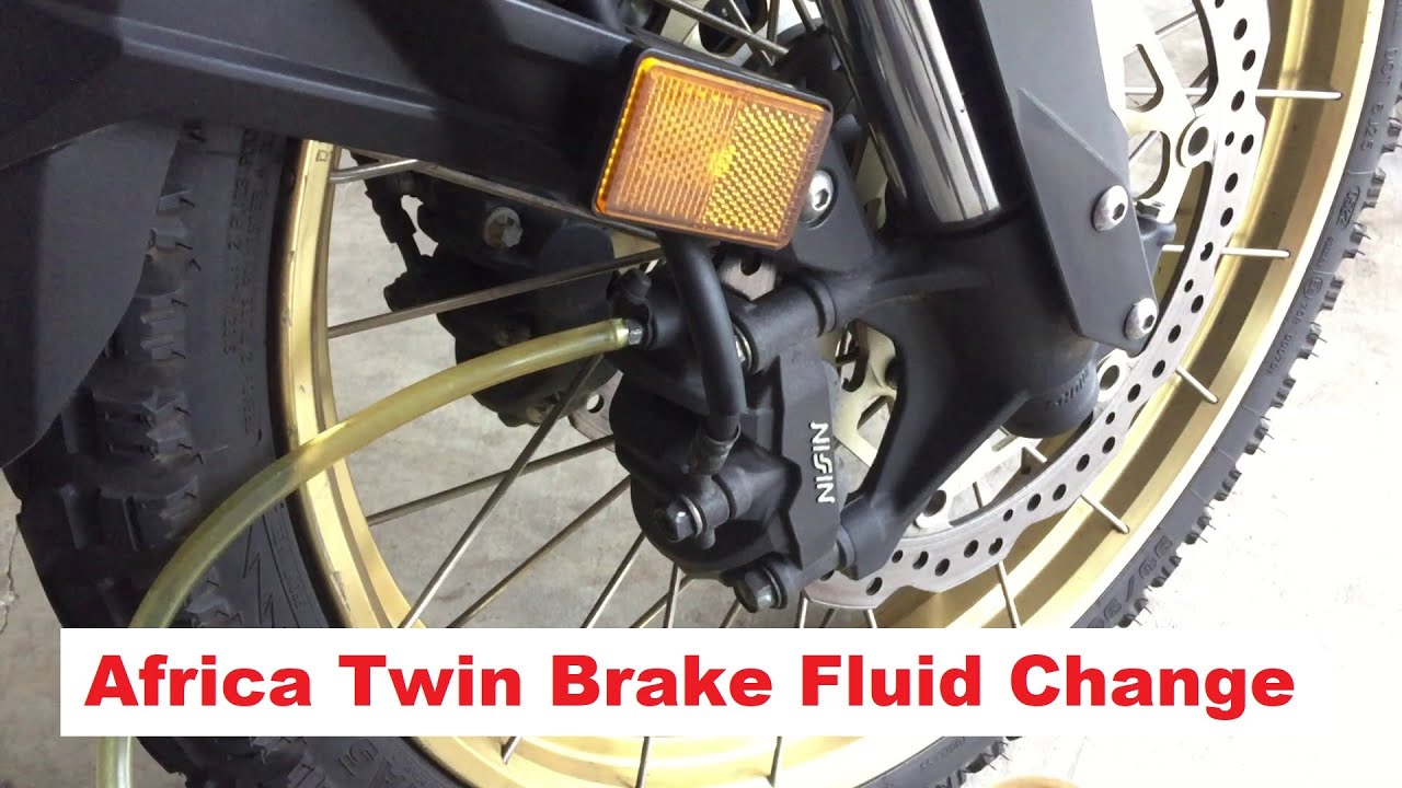 Africa Twin - Brake Fluid Replacement