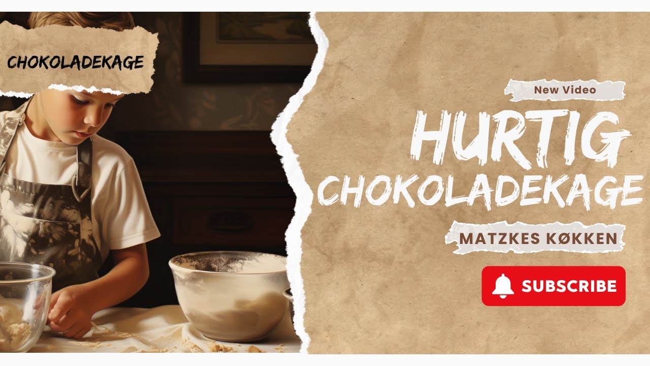 Chokoladekagen der er nem at lave #kage #chokoladekage #matzke