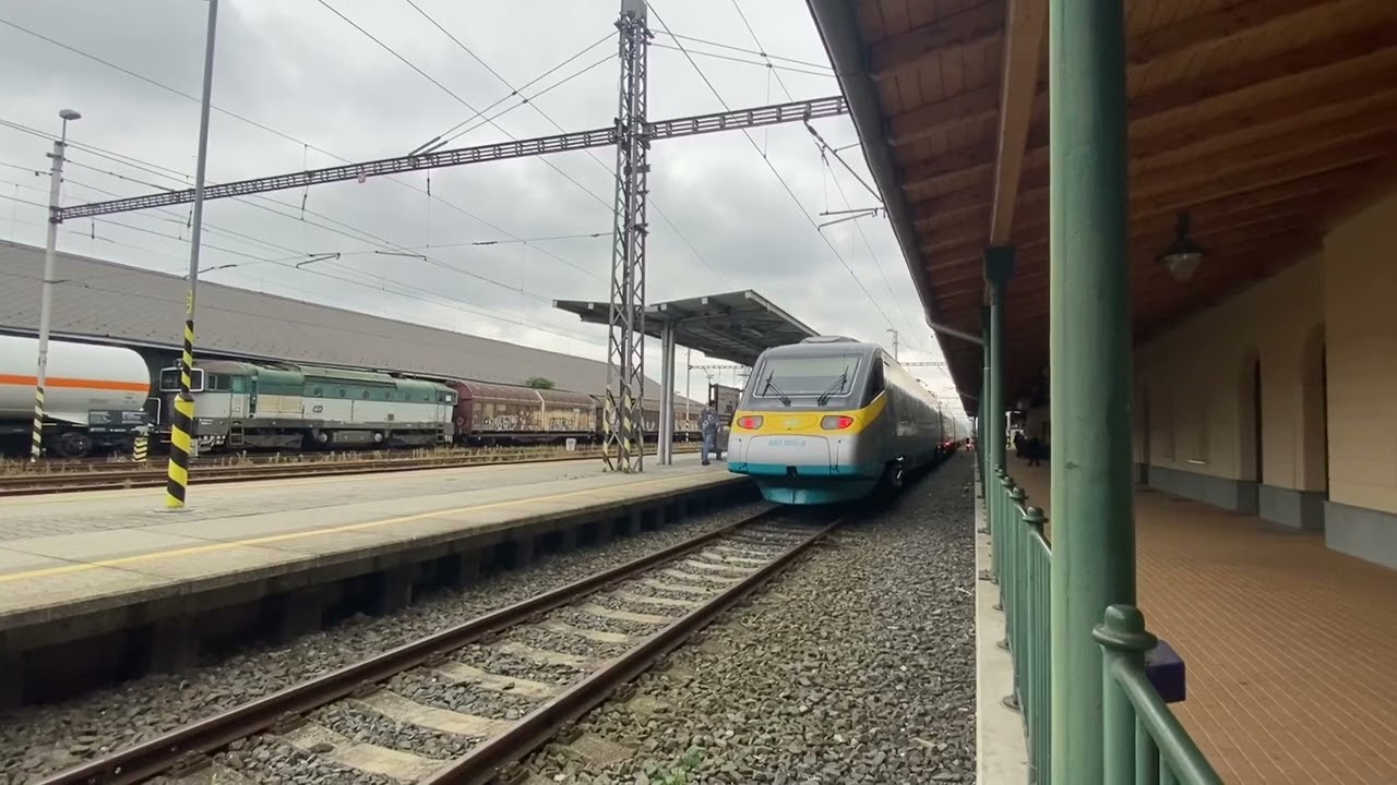 SC Pendolino v Opavě východ I Pendolino at Opava východ [east] station [SC 502]