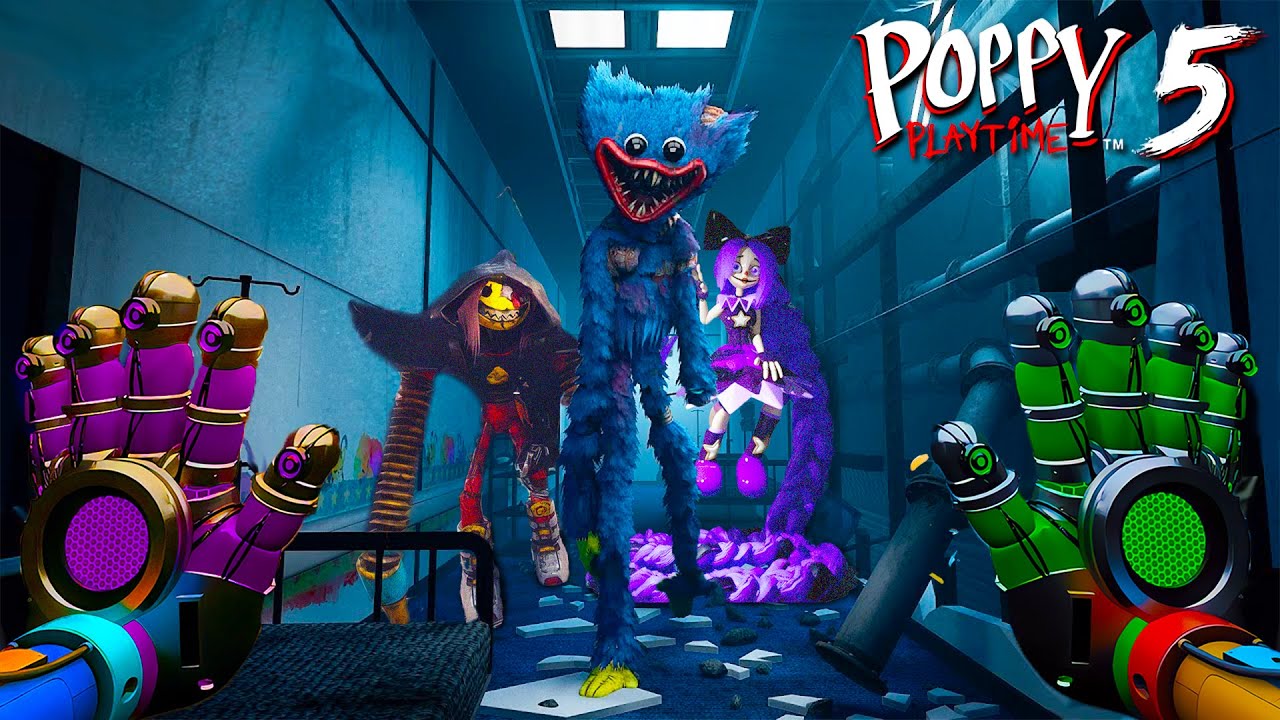 JUST RELEASED POPPY PLAYTIME: CHAPTER 5 NEW MONSTERS GAMEPLAY! (Lilly Lovebraids)
