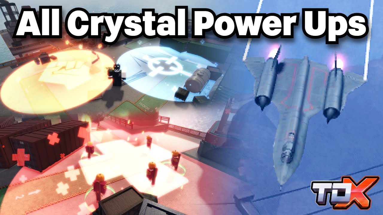 TDX All Crystal Power Ups Showcase (Nightmare Mode Update)