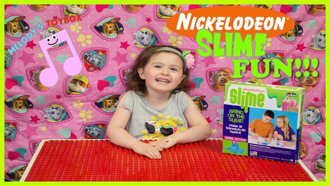 Melody's Toy Box: Playing with Nickelodeon Slime!