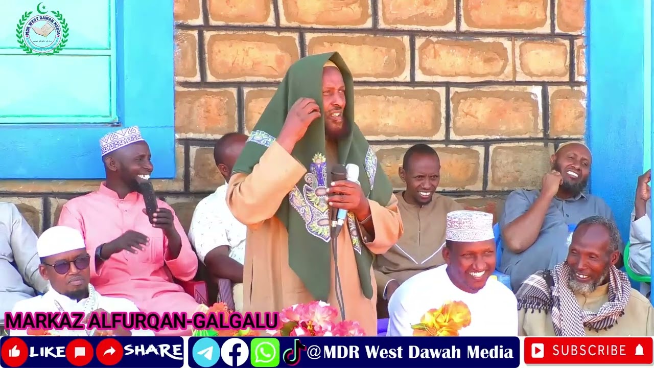 HAFLA - GALGALU MARKAZ ALFURQAN SPEAKS