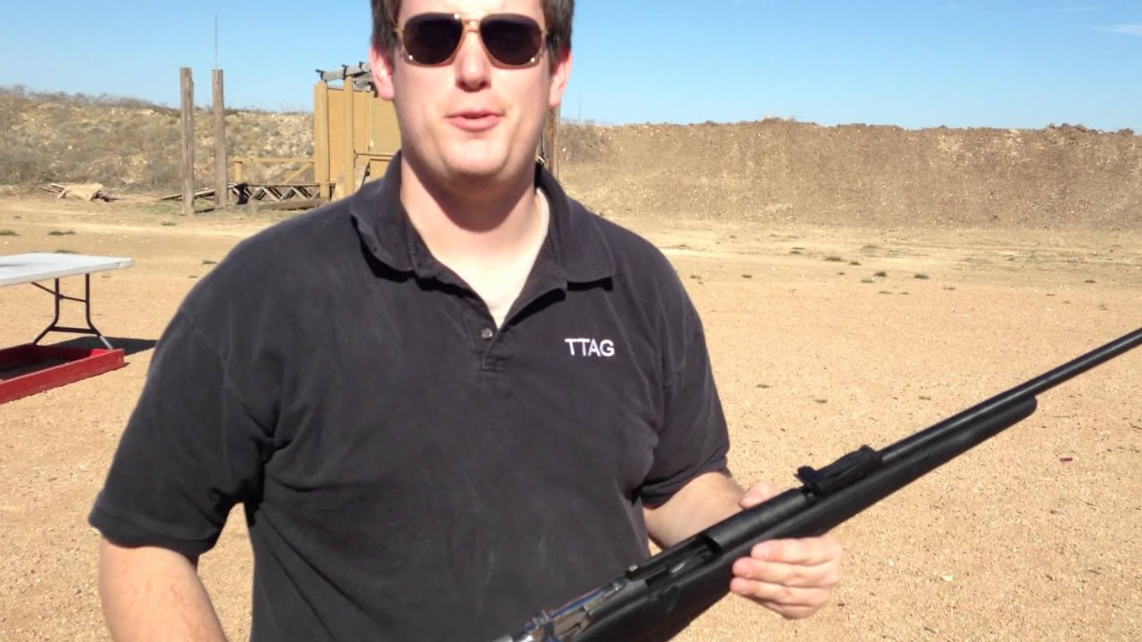 TTAG T&E Maven Nick Leghorn Demos a Mosin Nagant with an ATI Stock and a Bent Bolt