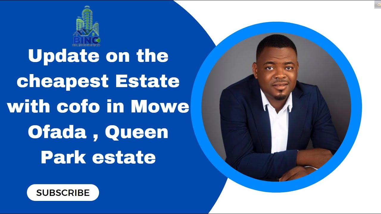 Update on the cheapest Estate with cofo in Mowe Ofada , #queenpark #estate #landbanking #shortvideo