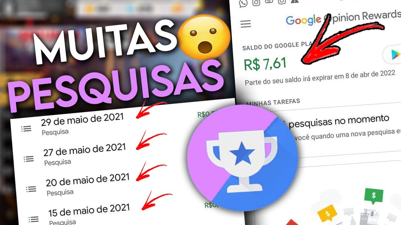 PROVA DE PAGAMENTO+CEP FUNCIONAL PARA GOOGLE OPINION REWARDS 2022
