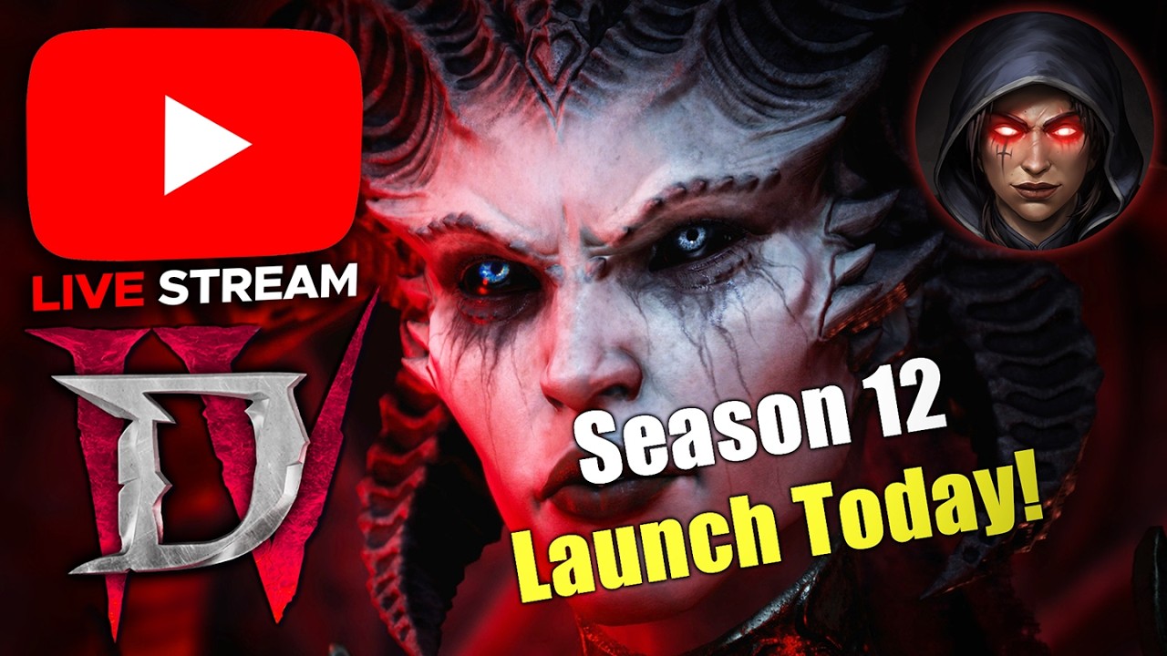 Diablo 4 - SEASON 12 LAUNCH DAY GOING #1 PALADIN