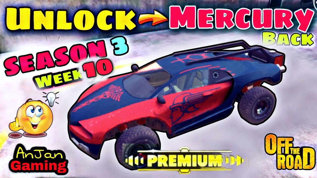 How To Unlock Off The Road MERCURY For FREE😱😍🔥|| OTR V1.17 Mercury Ranked Race Season 3 Week 10😮🎁