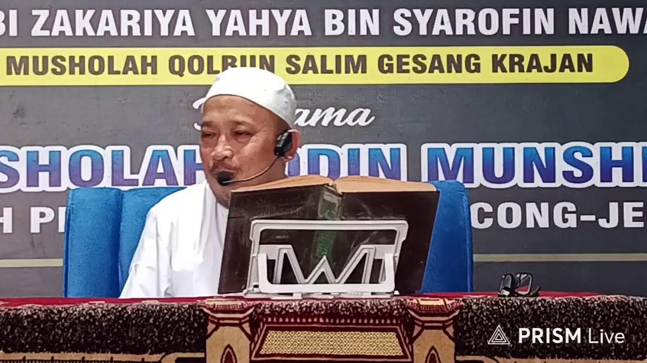 Ngaji Riyadhus Sholihin || KH. Sholahuddin Munshif || Jum'at, 6 Februari 2026.