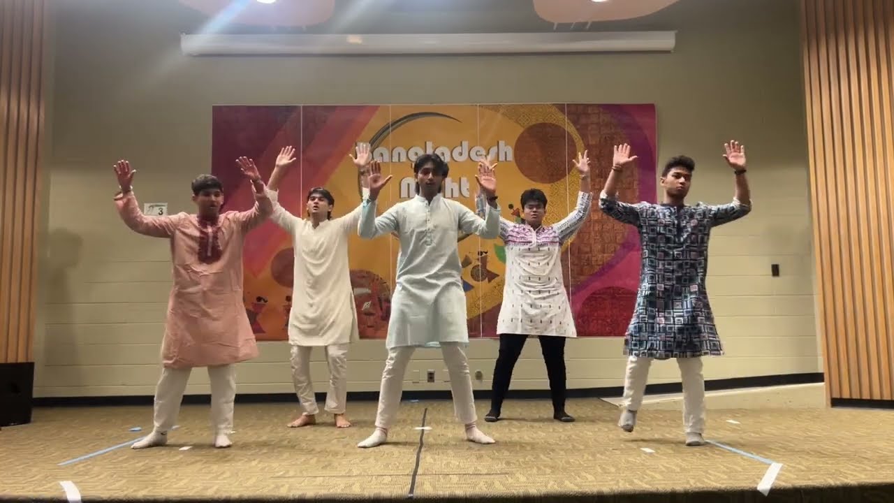 Undergrad Boys' Dance Performance | Bangladesh Night 2024