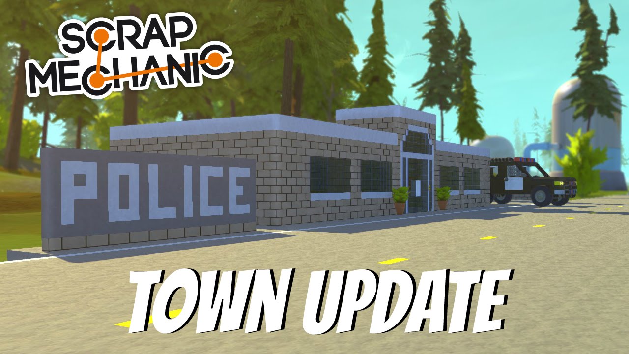 Scrap Mechanic Gameplay- EP 64- Town Update and 20K Subs (Download In the Description)