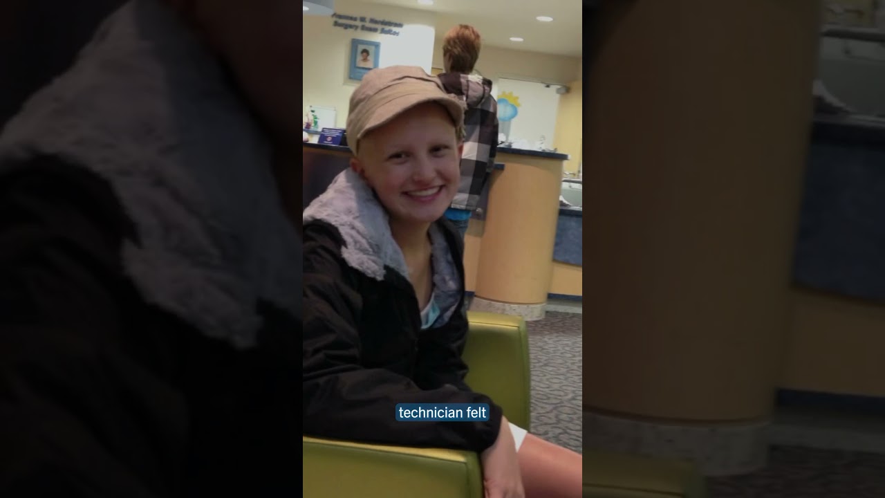 Donating blood for the first time as a childhood cancer survivor
