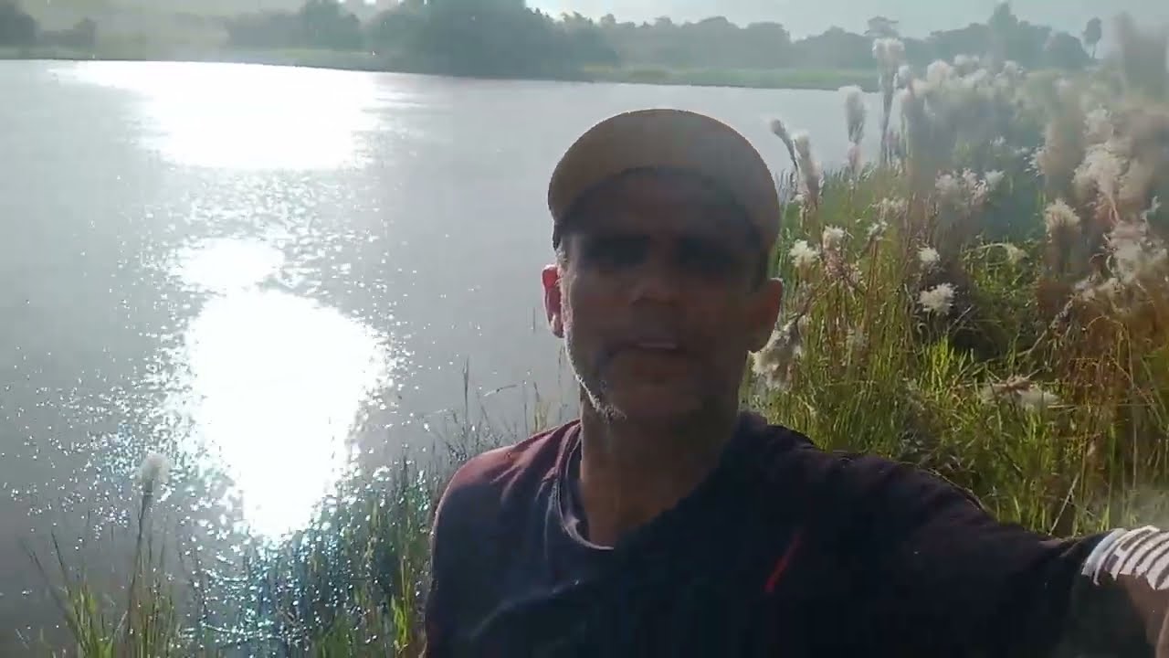 Pescaria com chuva e Sol ao mesmo tempo ☀️⛈️🌨️🎣