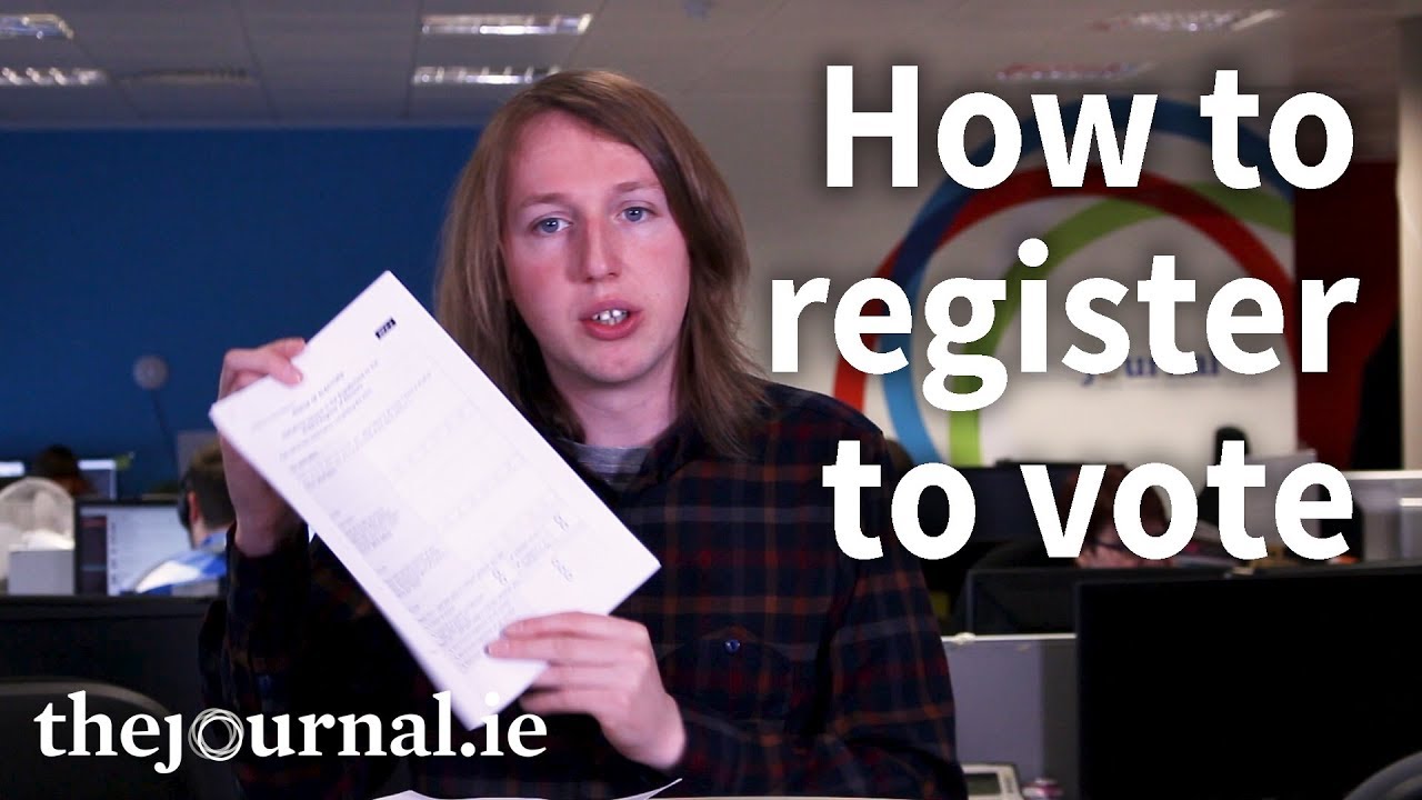 Here's how to register to vote