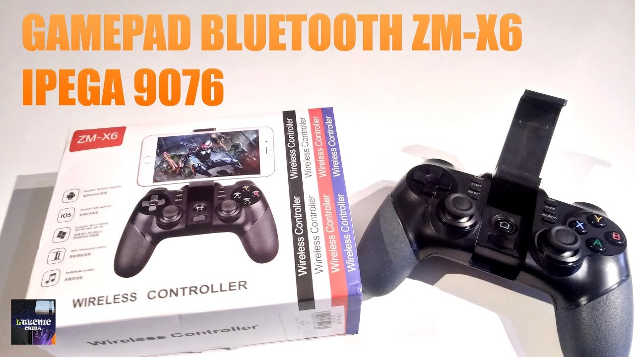 🕹️EL GAMEPAD BLUETOOTH MAS BARATO, ZM X6 IPEGA 9076