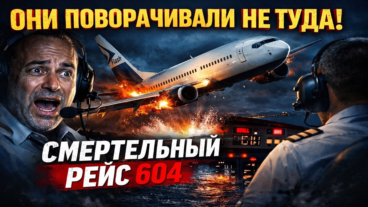 ОШИБКА КАПИТАНА ПОГУБИЛА ВСЕХ ||ТРАГЕДИЯ РЕЙСА 604