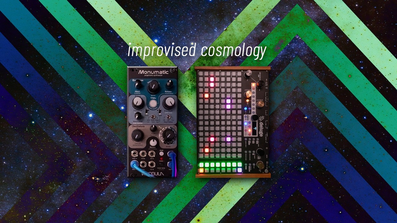 30 Minutes With a Tiny Polysynth (Knobula Monumatic)