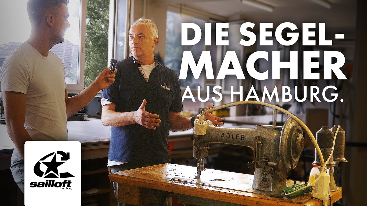 So werden Windsurf Segel gebaut - Das Handwerk von Sailloft Hamburg!