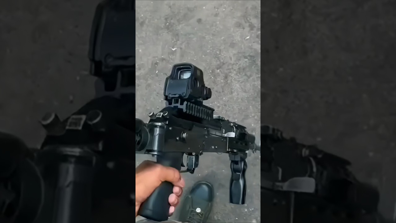 Indian Army SSS DEFENCE Modified AK with EXPS3 Holographic