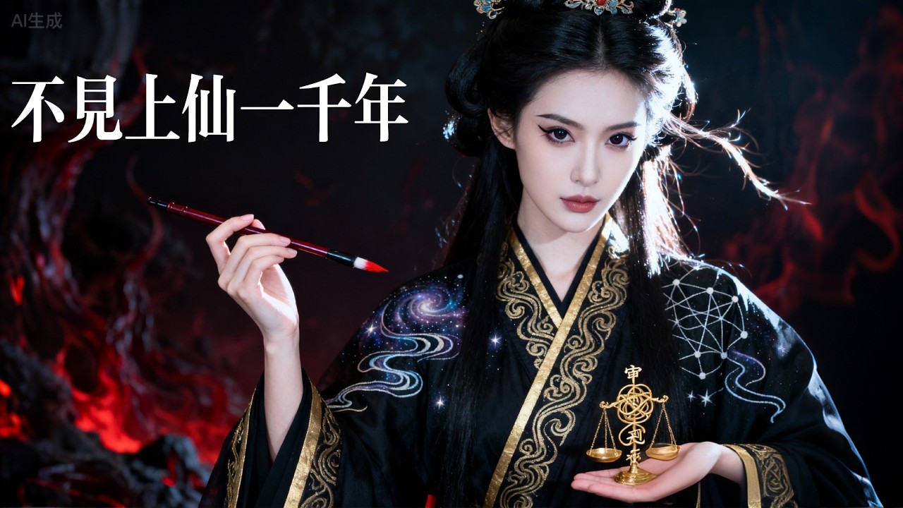 新劇搶先看【不見上仙一千年】她千年前賜下的福澤，竟成了後世欺壓凡人的倚仗！待額間神紋浮現，判官筆凌空一揮——昔日恩賜儘數收回，滿城權貴戰栗伏地悔不當初！