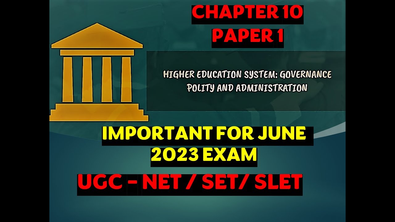 |Higher Education System|Unit 10|Central & State Govt|UGC|AICTE|CSIR|ICAR#paper1ugcnetfreecourse
