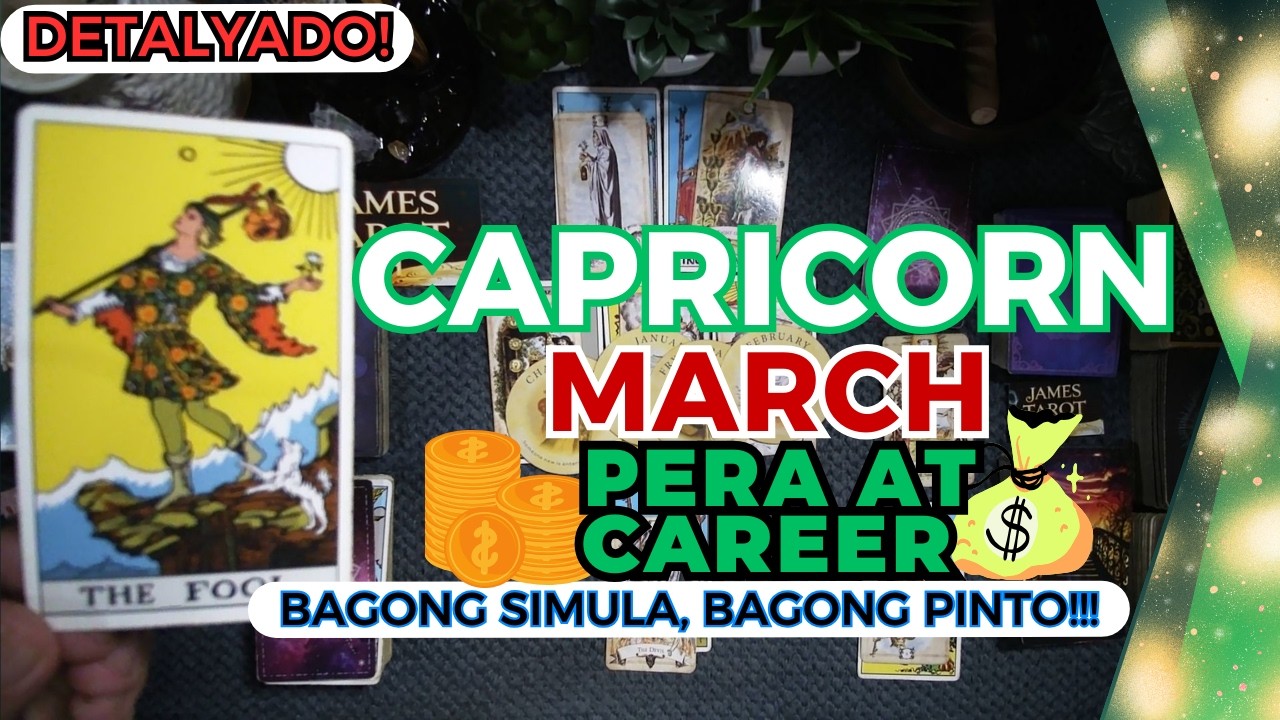 CAPRICORN Gets Na Gets Mo Na! GAGANAHAN KA SA DARATING! Push Na For New Things! MARCH PERA & CAREER