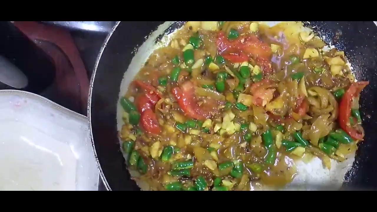 Aaloo, v Baigan ki mix sabji, How to make Potato & Brinjal mix vegetables, serve with boiled rice.