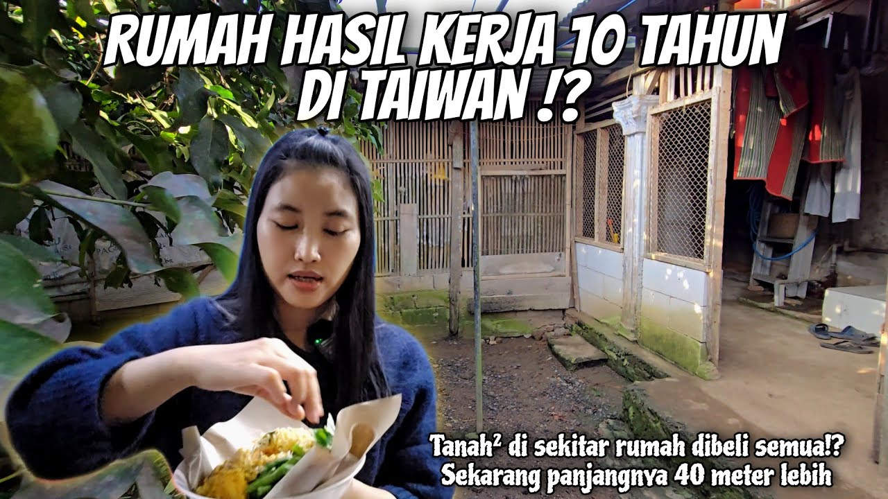 AKHIRNYA SAMPAI RUMAH‼️RUMAHKU BERTAMBAH PANJANG 40 METER LEBIH SEJAK DITINGGAL MERANTAU‼️