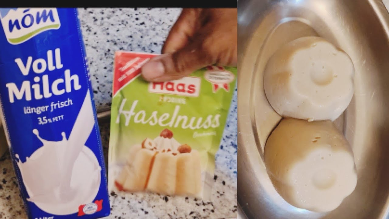 Hazelnut Pudding /Haselnusspudding