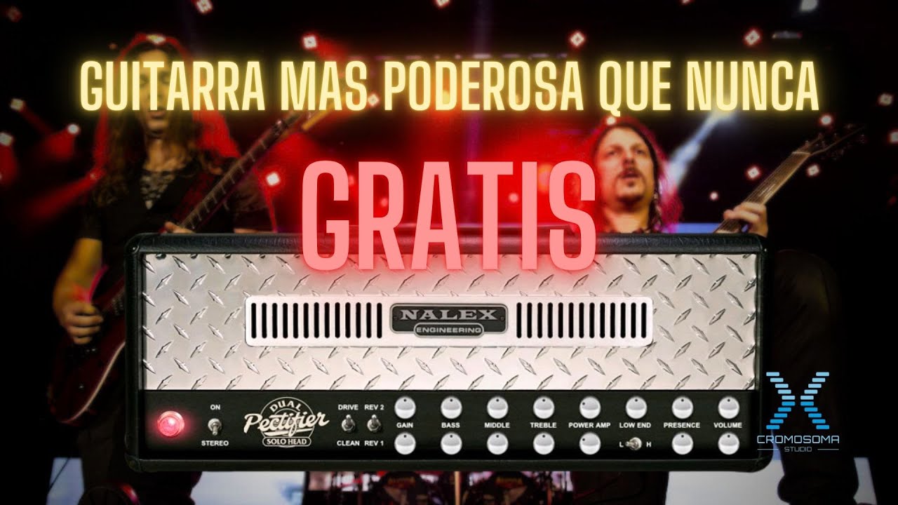 Guitarra demoledora en segundos y GRATIS!! Nalex Pectifier #metal #homestudio #metalmusic #guitar