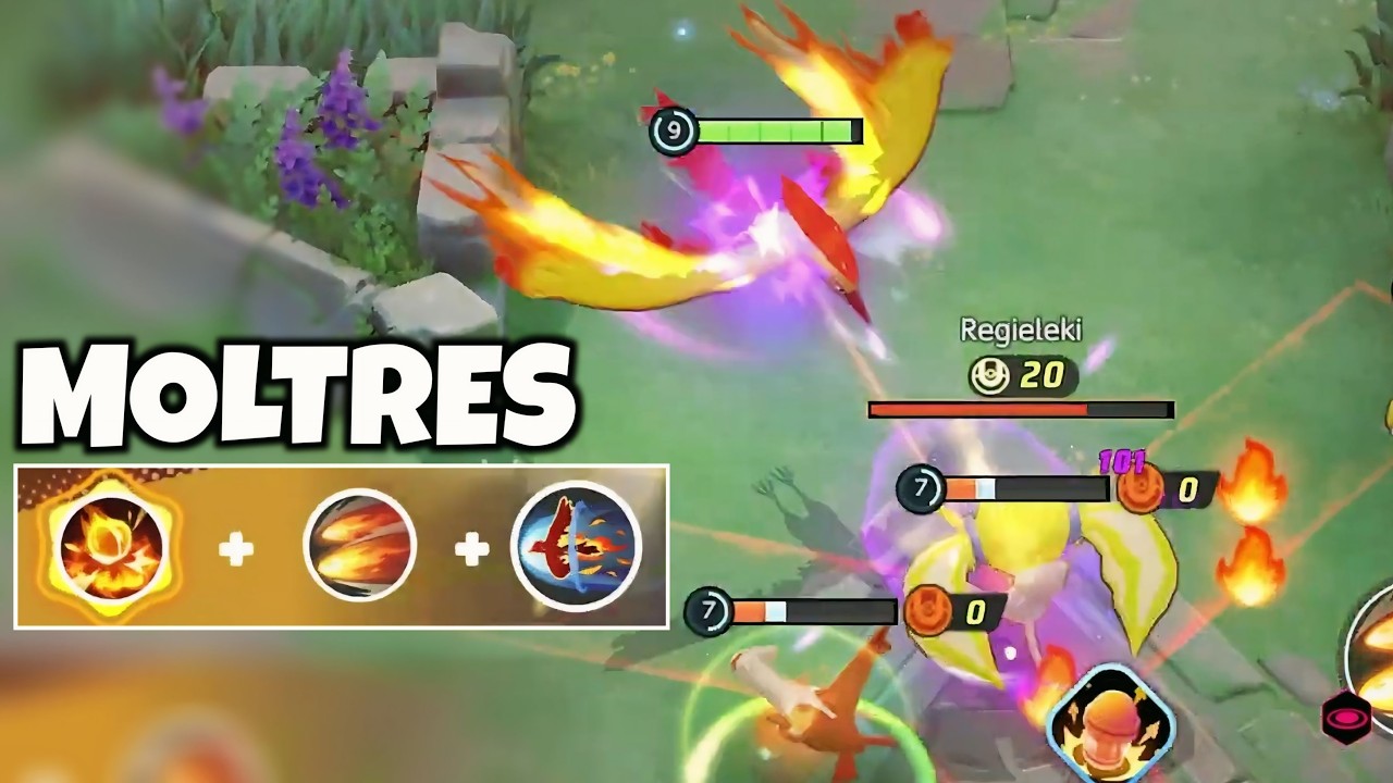 Молтрес: все, что нужно знать перед официальным релизом Pokémon Unite.