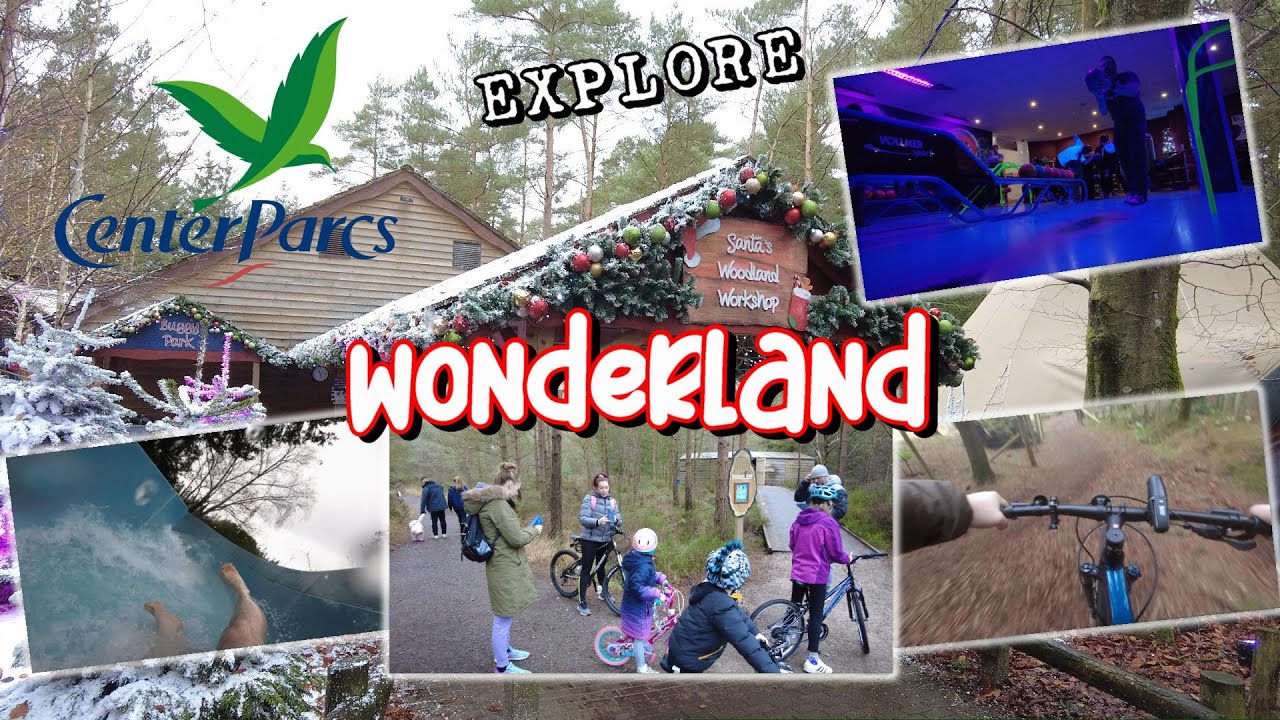CENTER PARCS WHINFELL | Christmas Winter Wonderland | MTB - Rapids - Slides