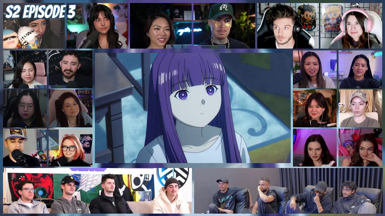 Frieren Beyond Journey's End Season 2 Episode 3 Reaction Mashup | 葬送のフリーレン