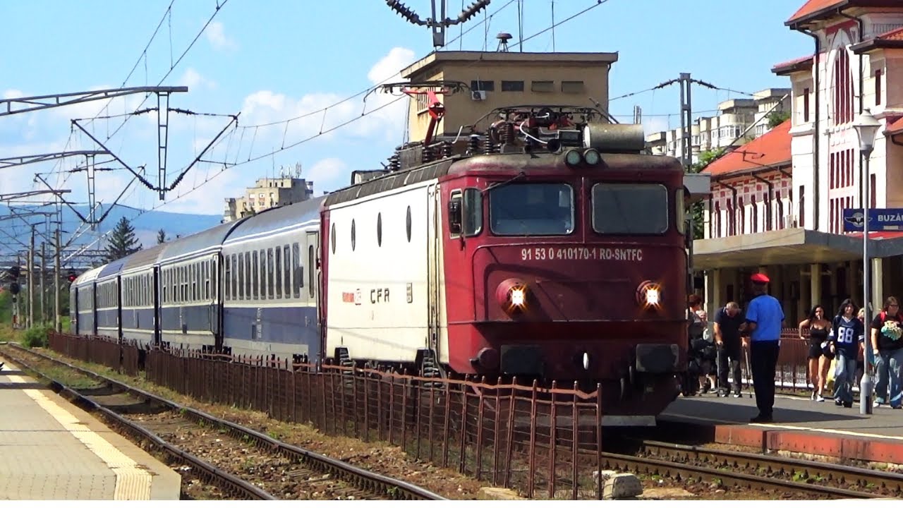 EA 41-0170 &  IR 1751 / Activitate Feroviara & Trenuri / Railway Activity &  in Buzau - Sept. 2025