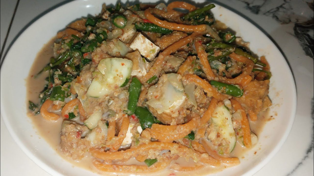CARA MEMBUAT PECAL SAYUR ENAK DAN MUDAH