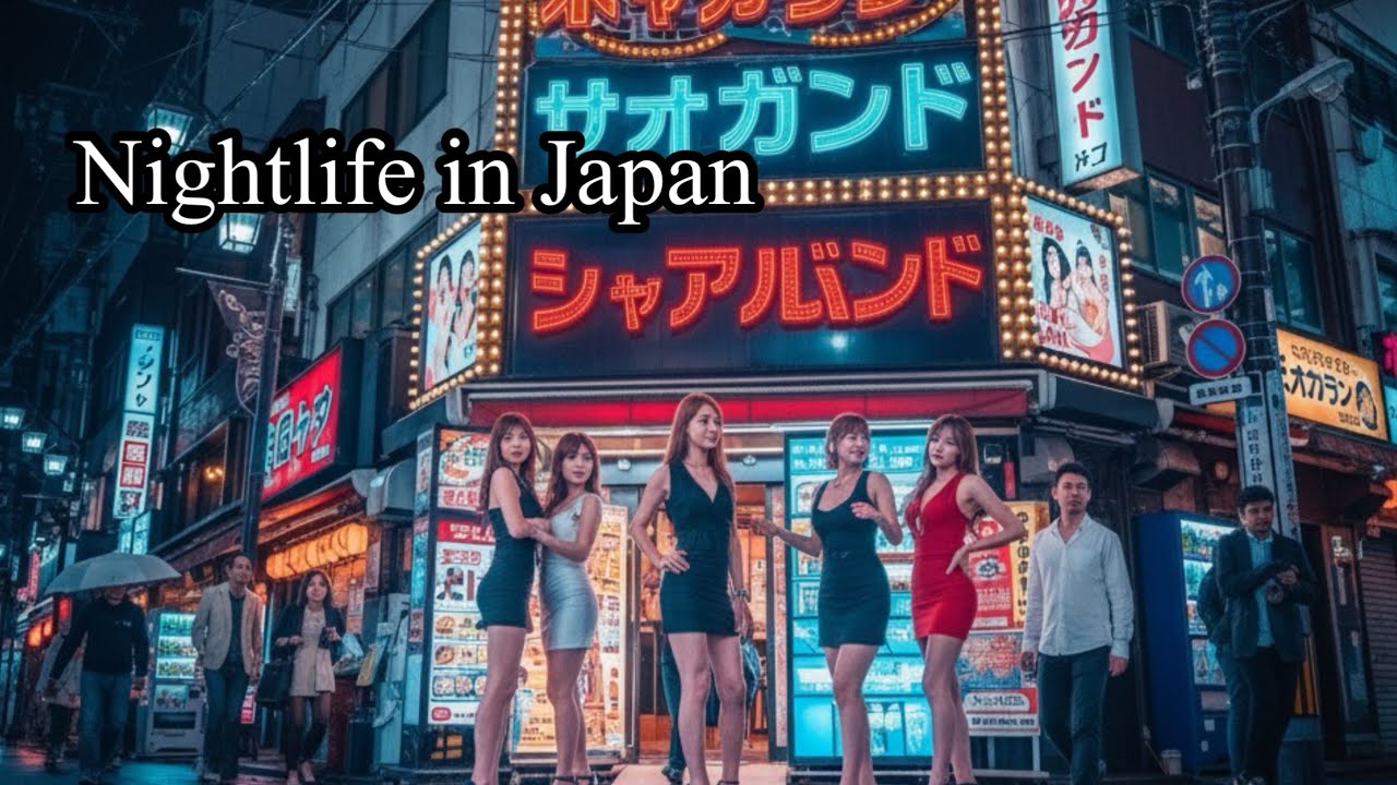 Funabashi Japan Near Tokyo Nightlife - September 2025