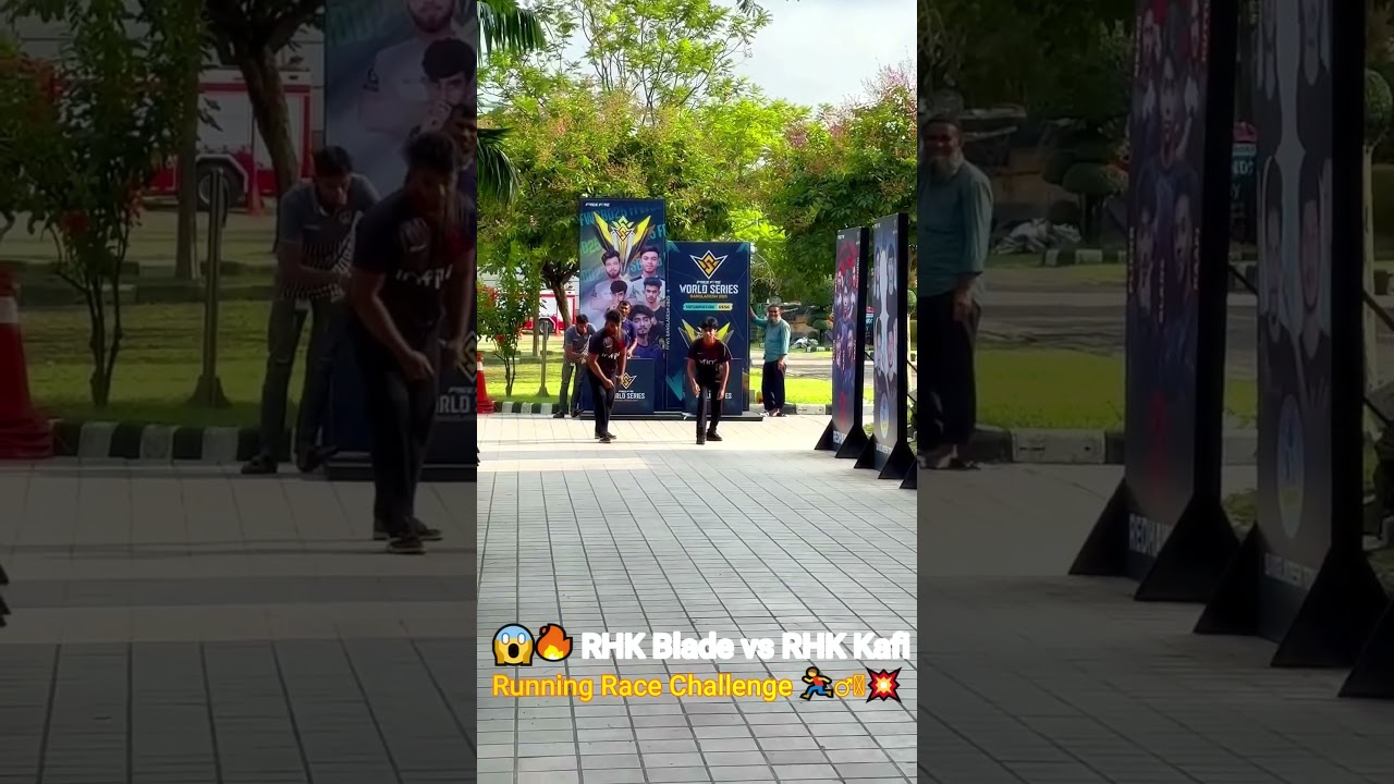 🔥 RHK Blade vs RHK Kafi Running Race Challenge 🏃&zwj;♂️💥 Who Wins This Fun Clash? #rhk #redhawks #shorts