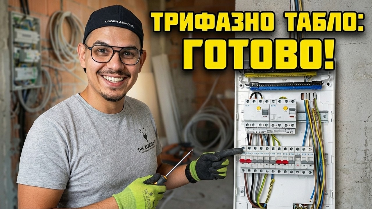 Трифазна инсталация – Избор и монтаж на ДТЗ и МCB