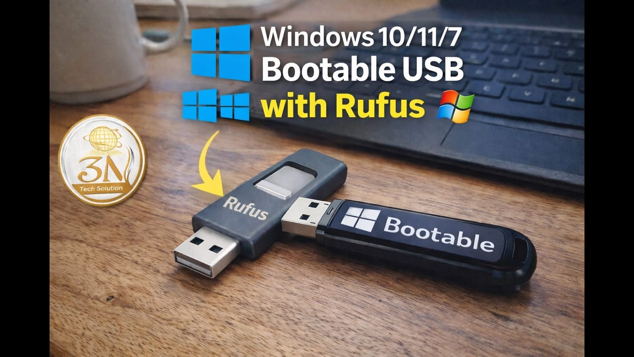 How to make a pendrive bootable in Windows 7 - 10 , & 11 #Rufus#BootablePendrive#Windows10#Windows11