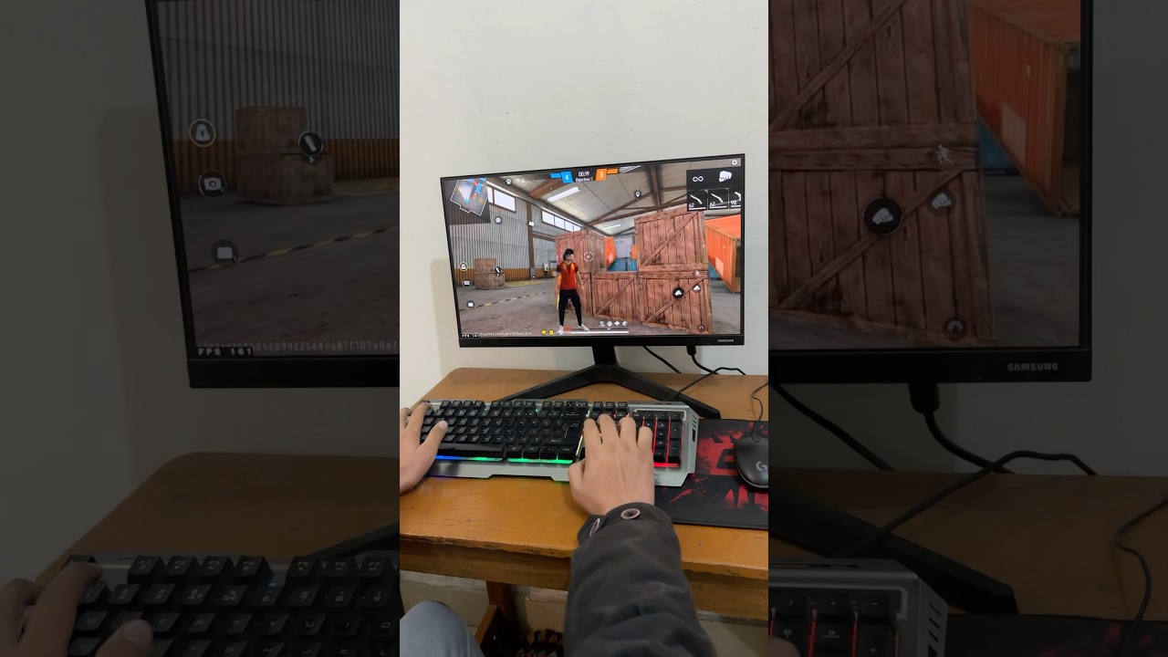 Free Fire POV Gameplay😍 | RYZEN 5 5600G