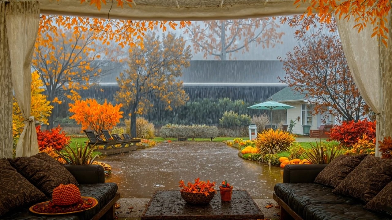 Rainy Kiosk | Calm Stream Vibes for Relaxation