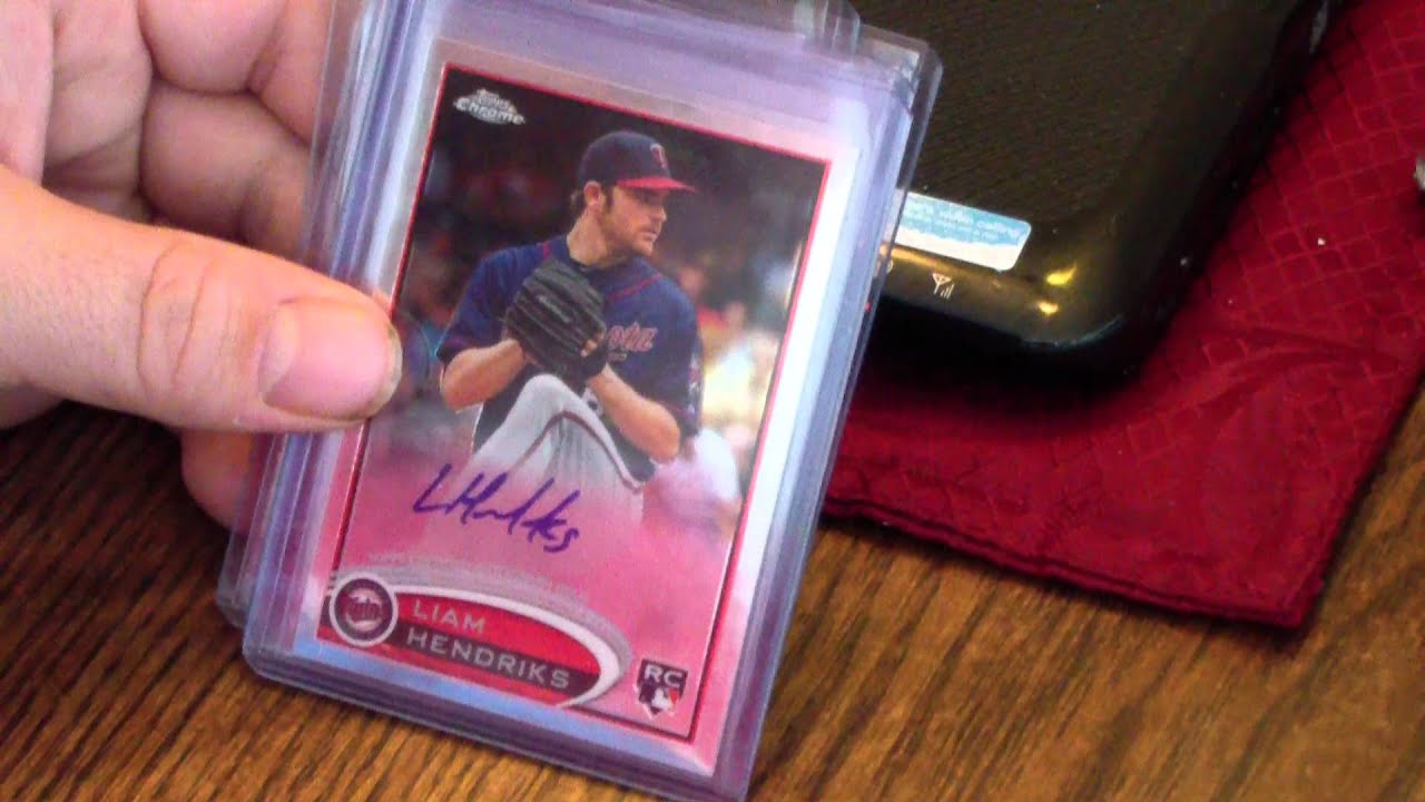 2012 Topps Chrome Baseball 12 Box Case Recap