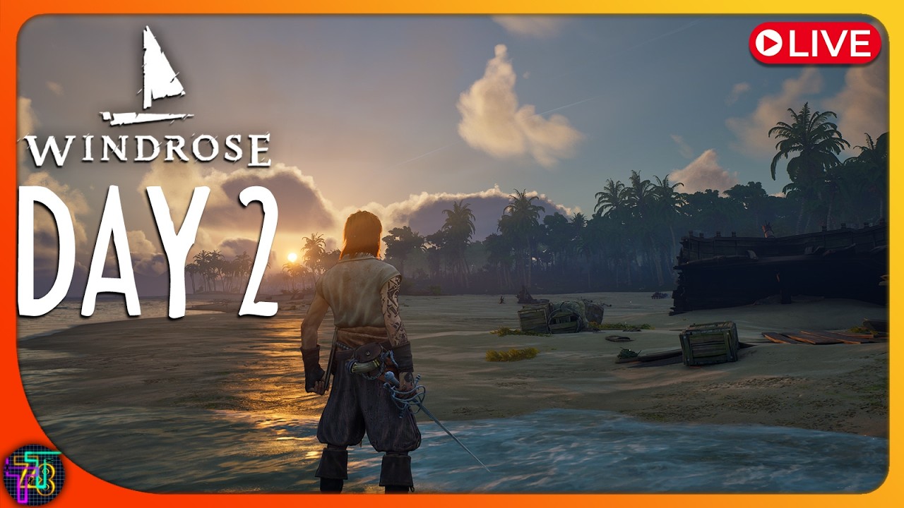 LIVE 🔴 WINDROSE DEMO | DAY 2 | The Greatest Pirate Game Since Sid Meier's Pirates?