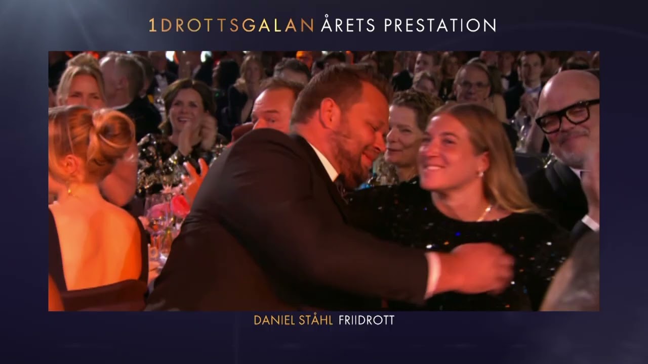 Daniel Ståhl vinner Årets Prestation på Idrottsgalan 2026.