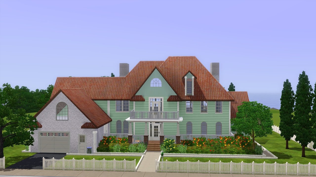 The Sims 3 - Building a Green house!