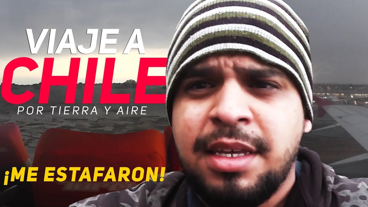 Viajar a Chile por tierra y aire.