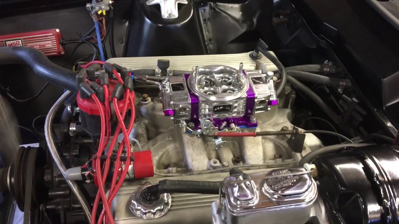 Holley Brawler 950 carburetor just installed